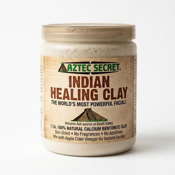 Aztec Secret Indian Healing Clay Maske