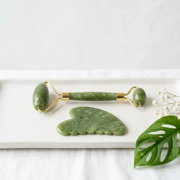Produktbild von Jade Roller & Gua Sha Set