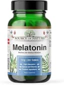 Source Naturals Melatonin 1mg Sublingual