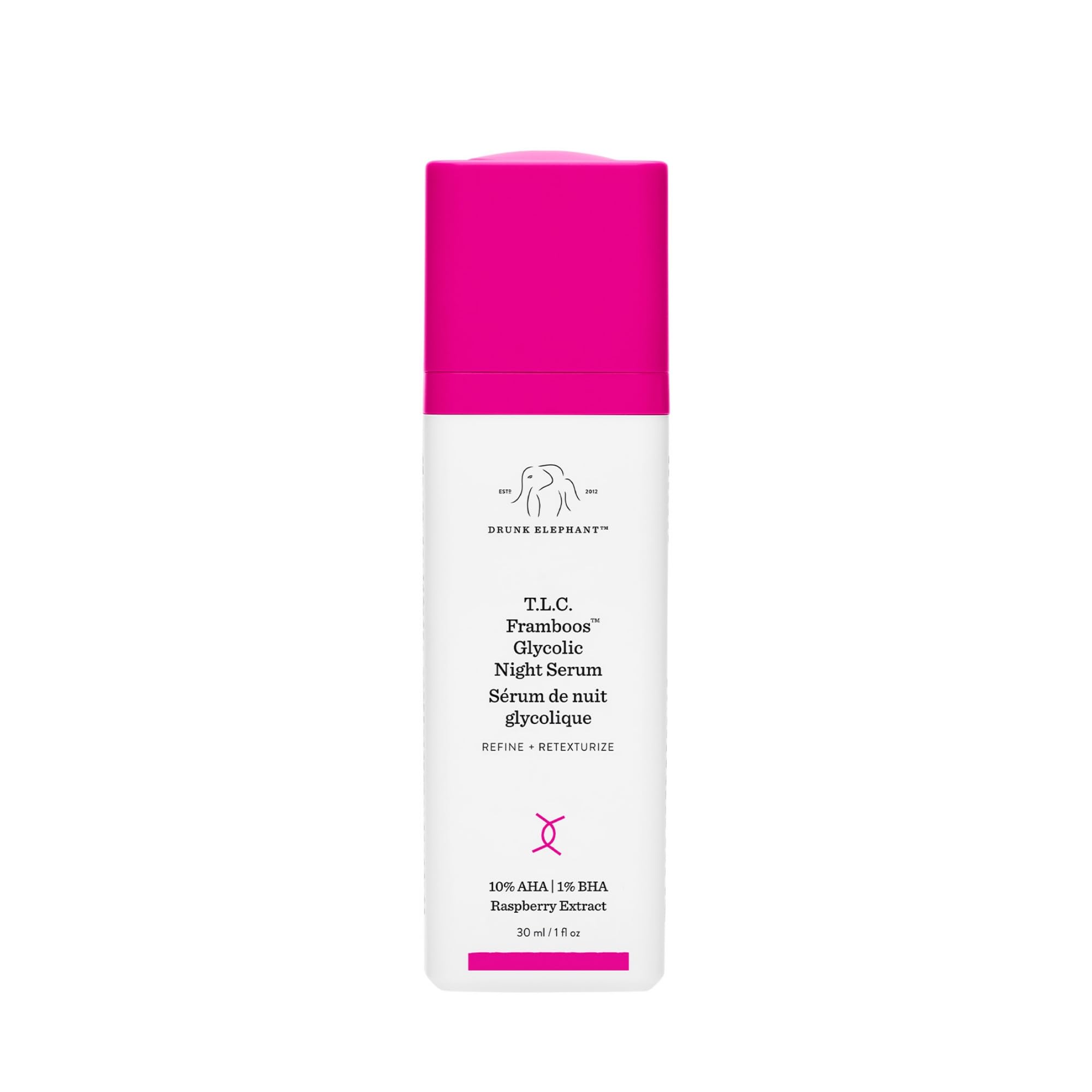 Drunk Elephant T.L.C. Framboos Glycolic Night Serum