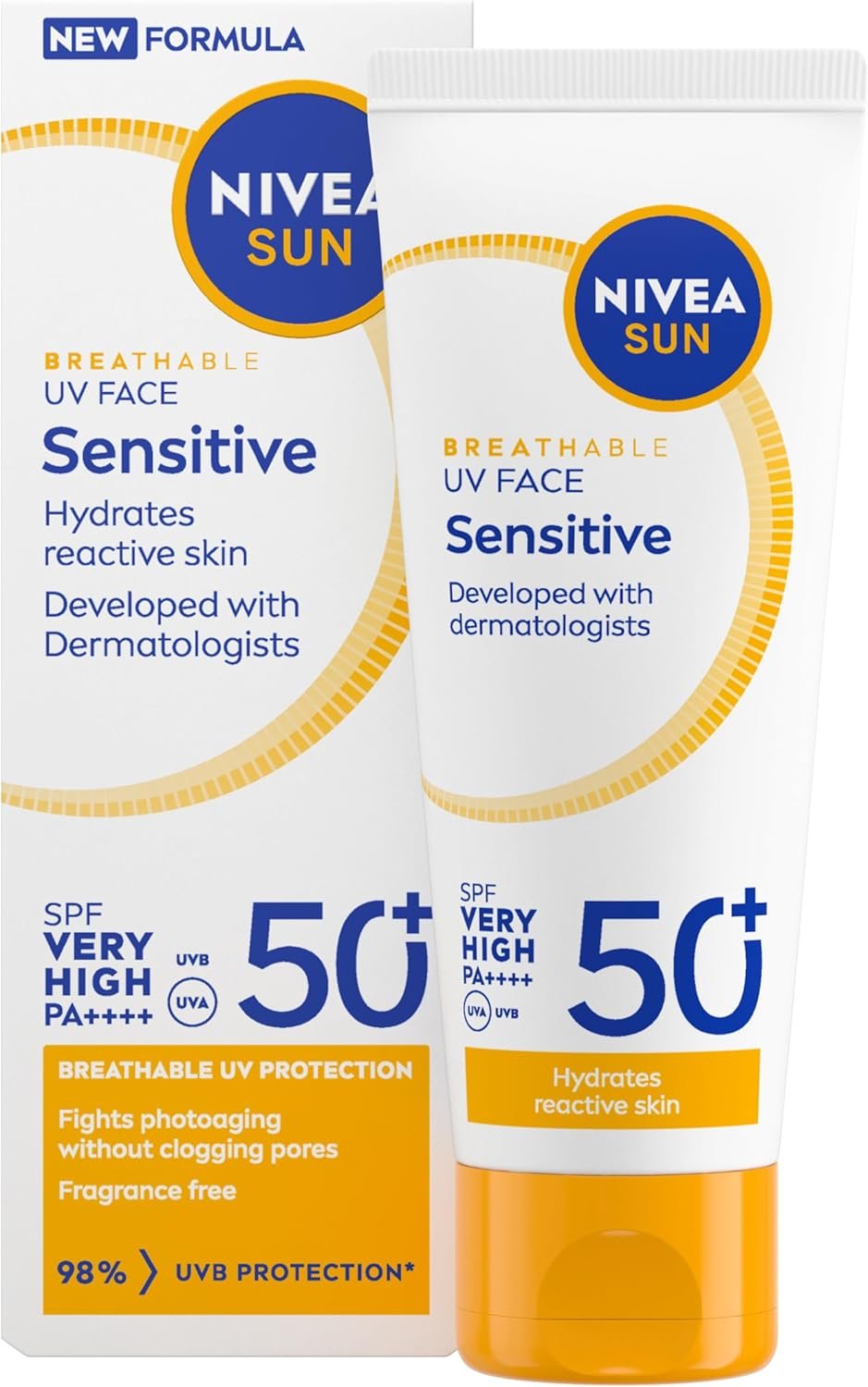 V.SUN Face Sun Cream Sensitive SPF 50